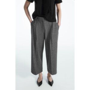 COS Tailored Wool-Flannel Cullottes $90